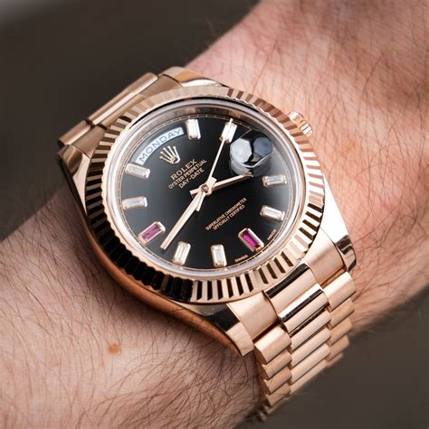 replica rose gold rolex|rolex knockoff watches day date.